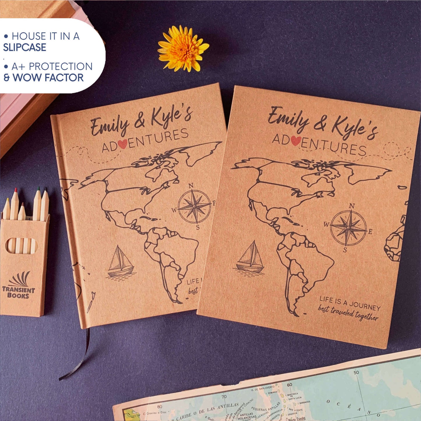 World Traveler's Journal · Customizable Adventure Book