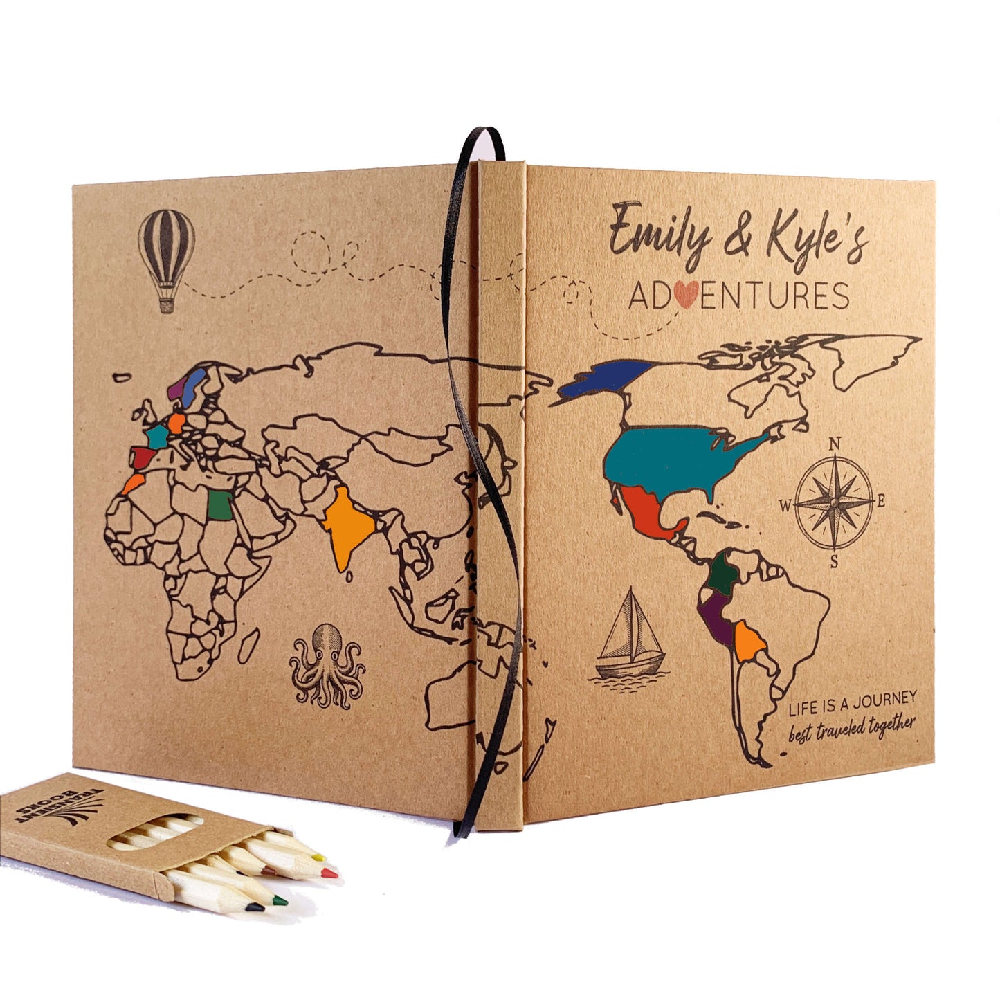 World Traveler's Journal · Customizable Adventure Book