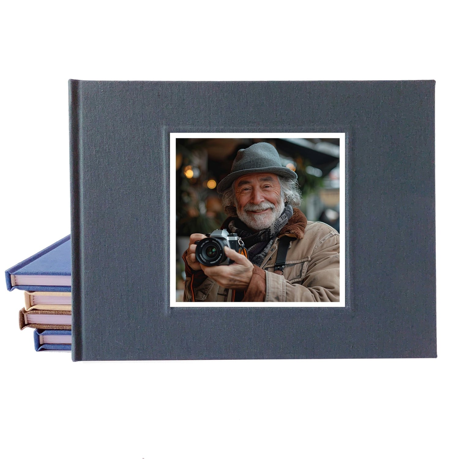 Personalized Memory Book for Funeral with Photo