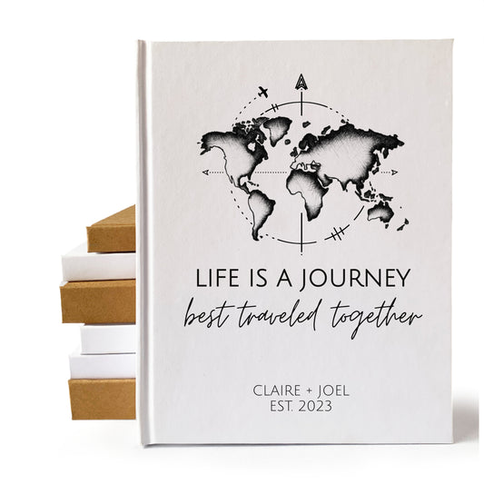 Custom Travel Journal for the Couple · Inspirational Adventure Gift