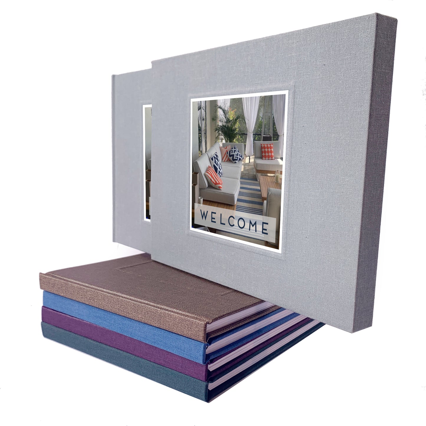 Vacation Home Guest Book · Your Photo or Logo on the Cover