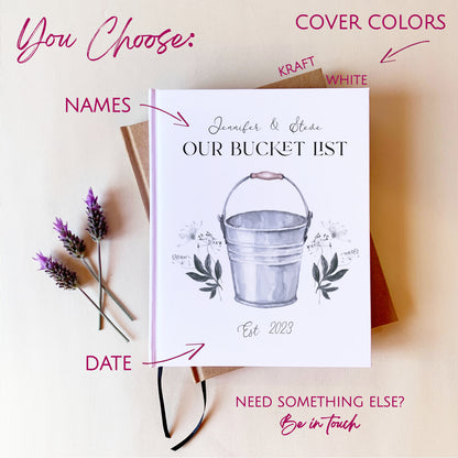 Our Bucket List Book · Couple's Travel Journal · Anniversary Gift