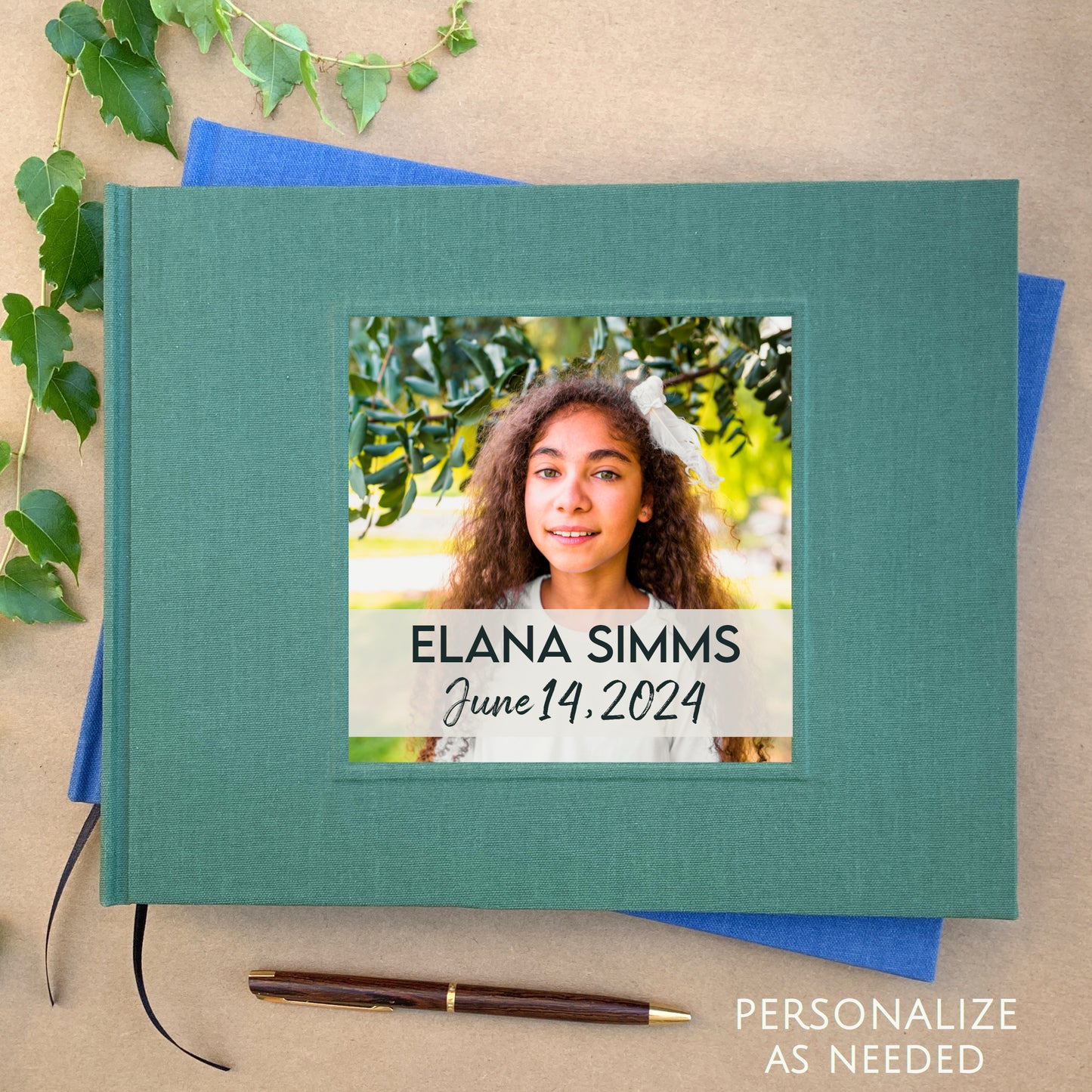 Bar/Bat Mitzvah Party Guest Book · Personalize with their Photo or Event Logo on the Cover