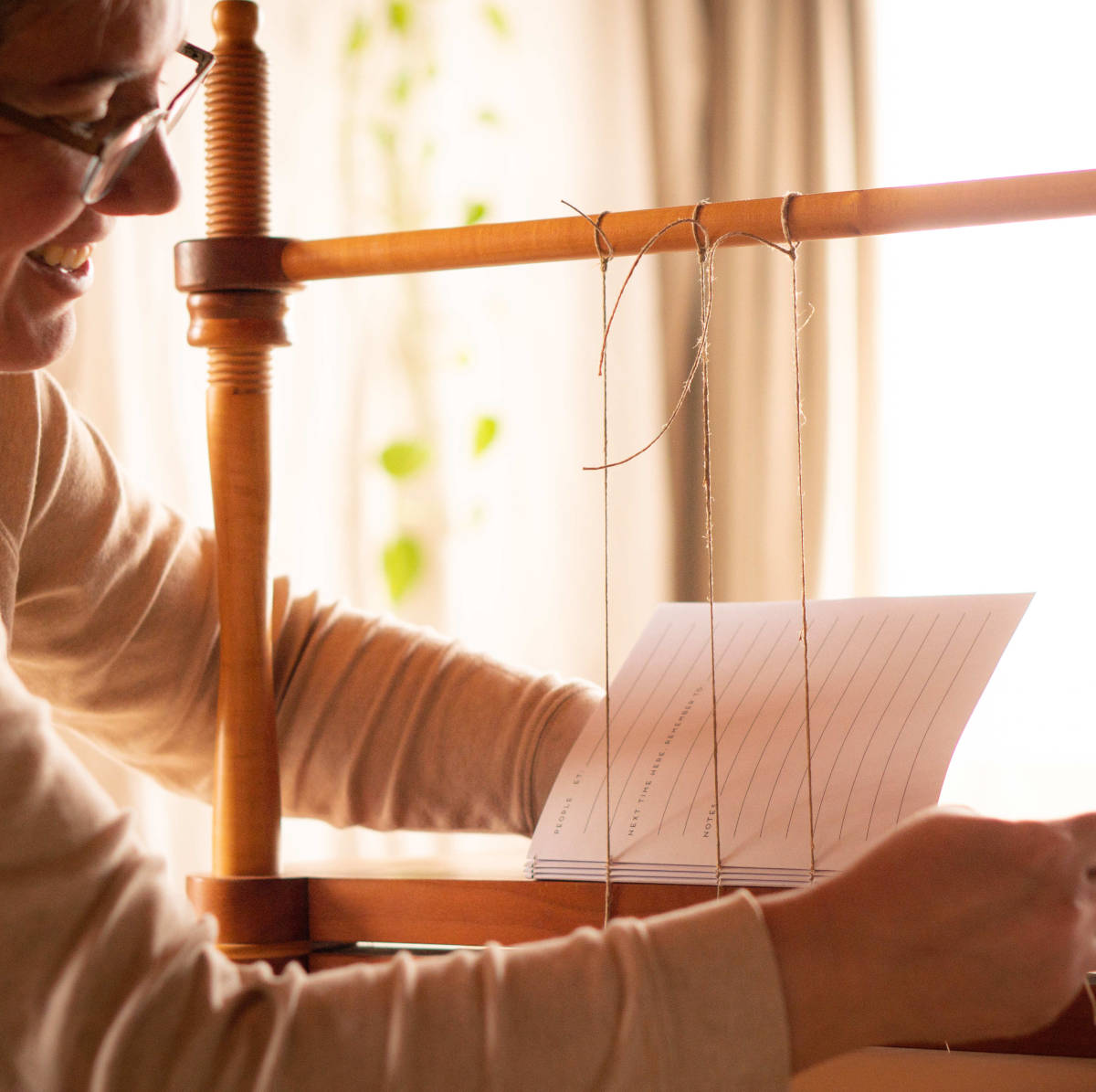 We hand sew and hand craft your journals notebooks from start to finish, right here in our custom bookbinding studio.