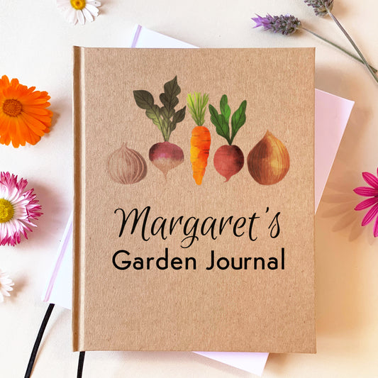 Custom Garden Journal · Mother's Day Gift · Thoughtful Gardening Gift for Planning, Layout & Organizing