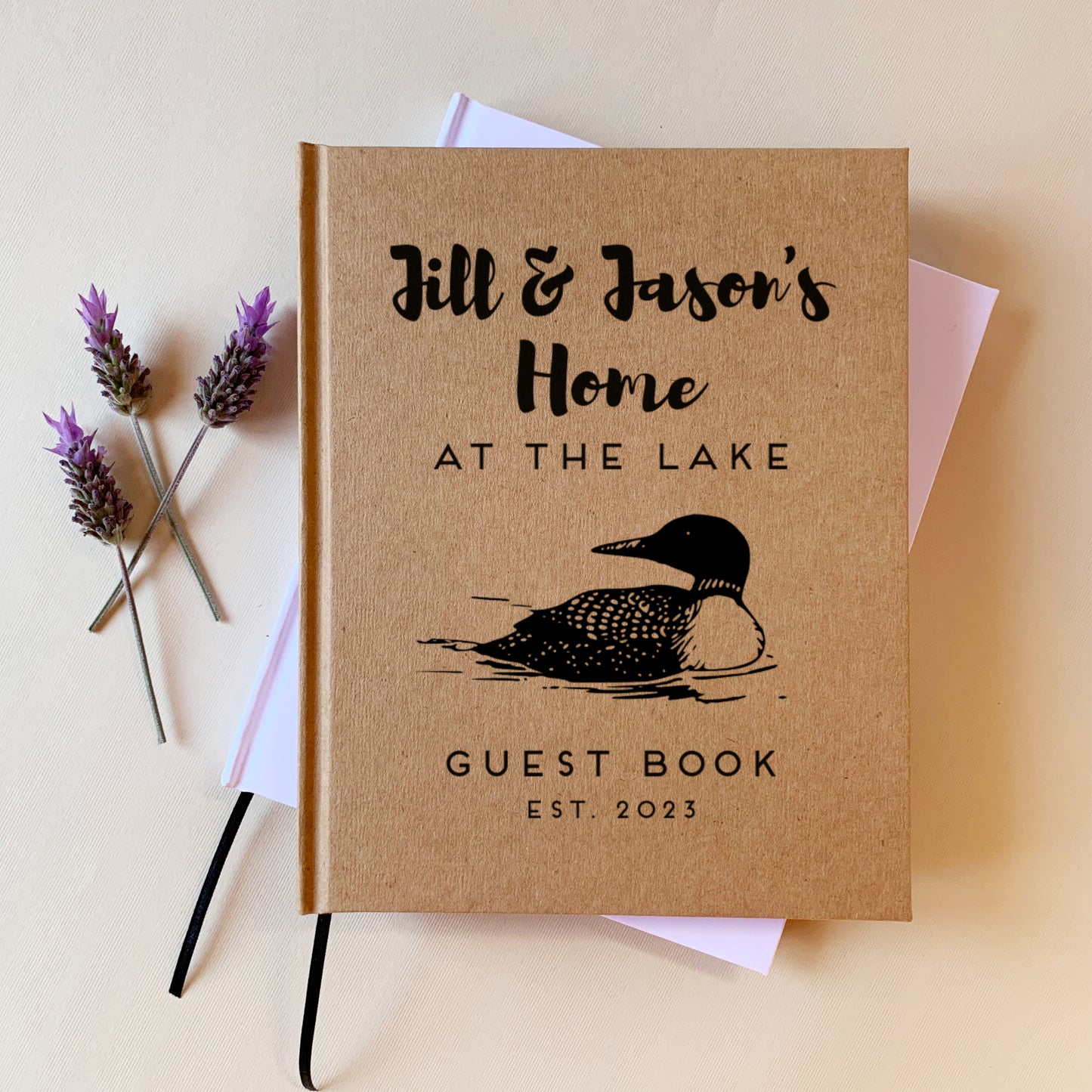 Custom Vacation Home Guest Book | Airbnb Rental | Lake House, Waterfront