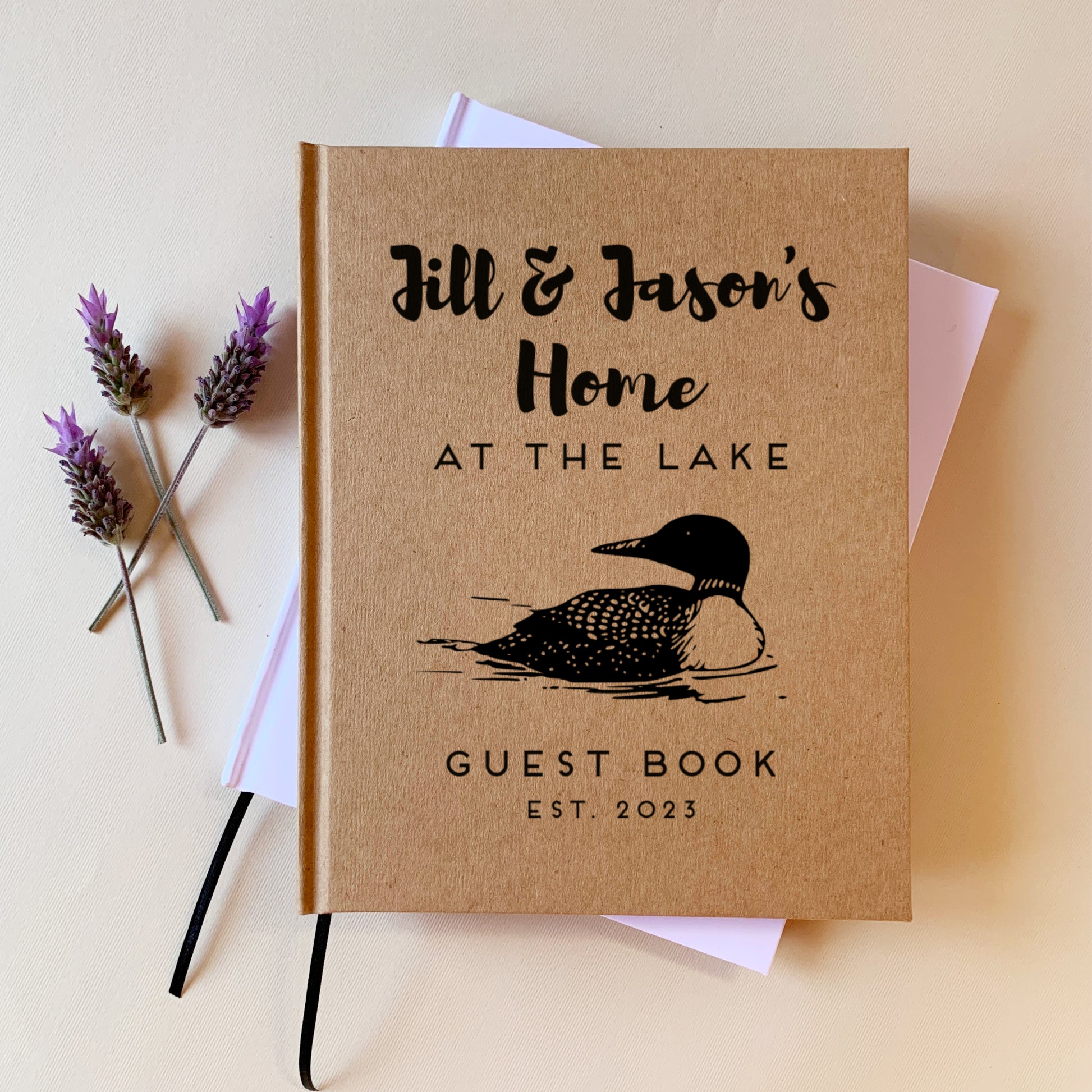 Custom Vacation Home Guest Book, Airbnb Rental