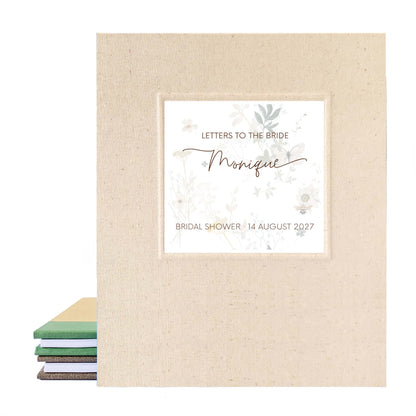 Letters To The Bride · Bridal Memory Book & Scrapbook