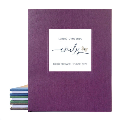 Letters To The Bride · Bridal Memory Book & Scrapbook