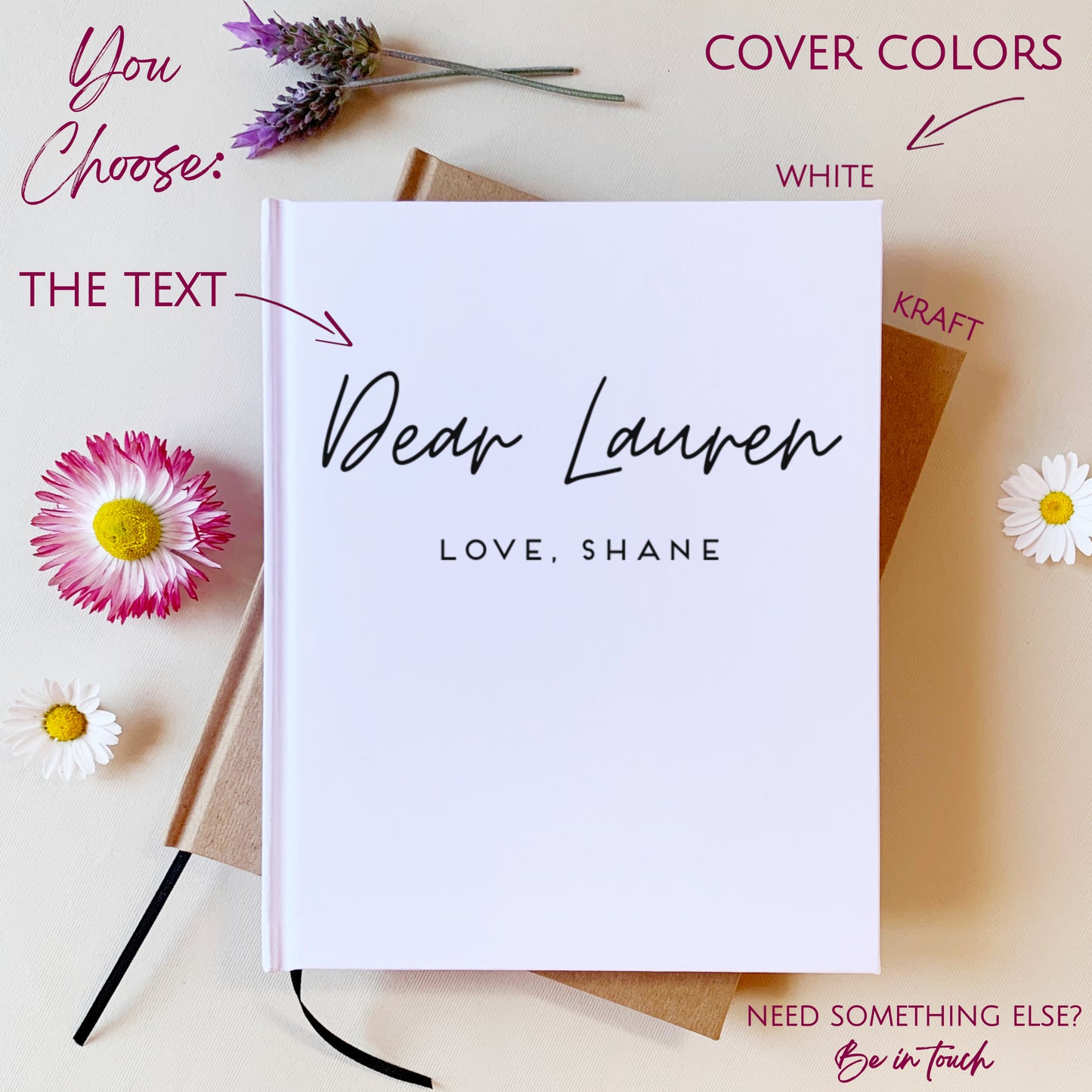 Letters To My Husband Journal | Dear Future Husband Fiance Gift