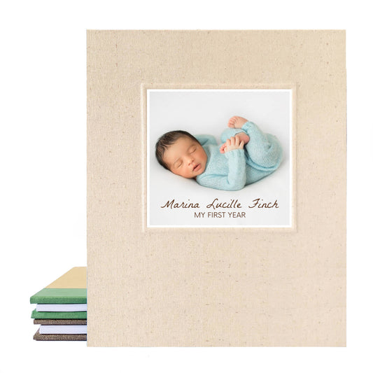 Newborn Memory Book · Personalized Photo Album for Baby