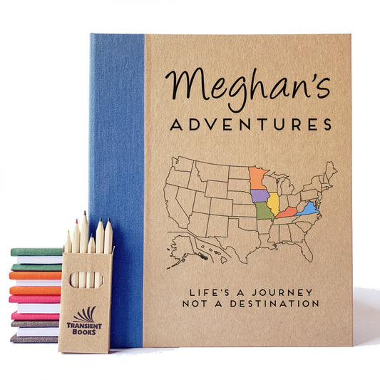 Custom Travel Scrapbook · Removable Pages