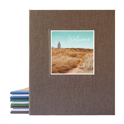 Vacation Rental Welcome Binder · Custom Guest Handbook & House Manual · Removable Pages