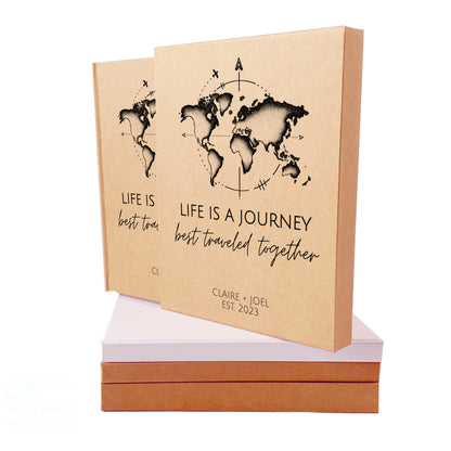 Custom Travel Journal for the Couple · Inspirational Adventure Gift