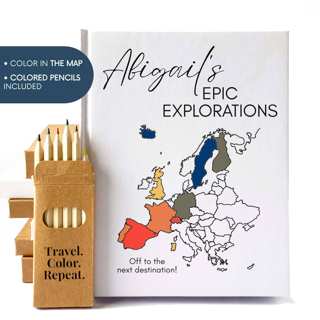 Custom Travel Journals & Scrapbooks · Adventure-Ready & Made to Last