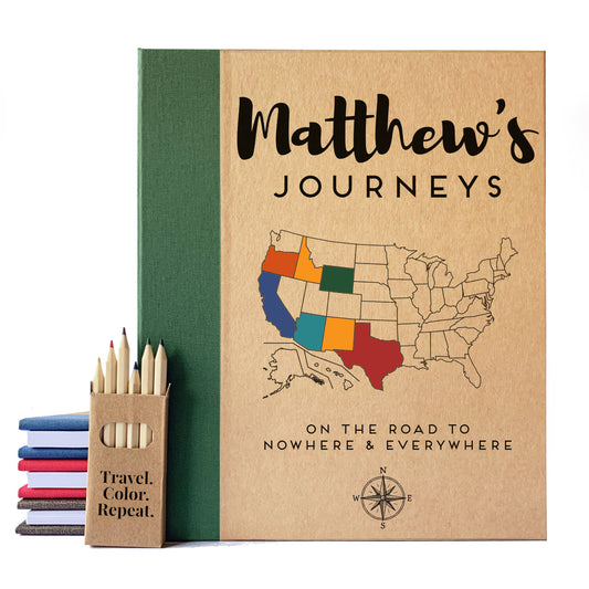 Custom Travel Scrapbook · Removable Pages